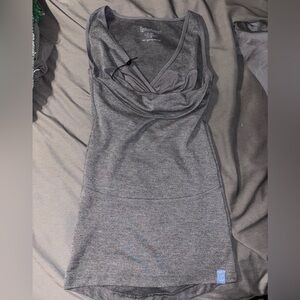 Lalabu Women's Gray baby wearing tank shirt